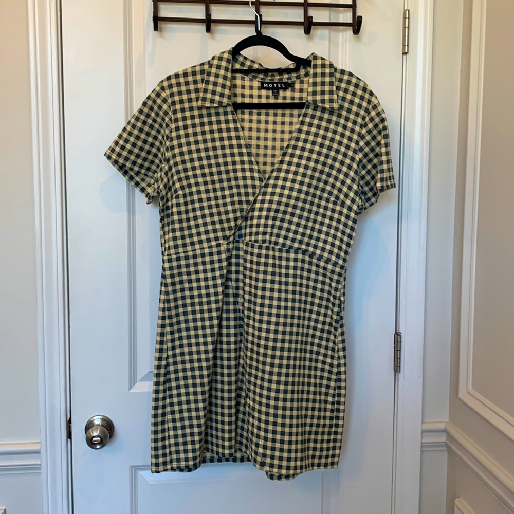 Motel plaid dress